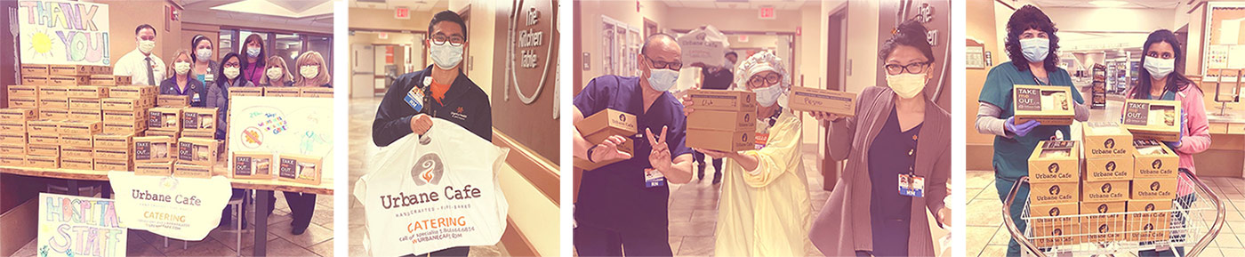 Urbane Cafe - Meals Donation to Hospital
